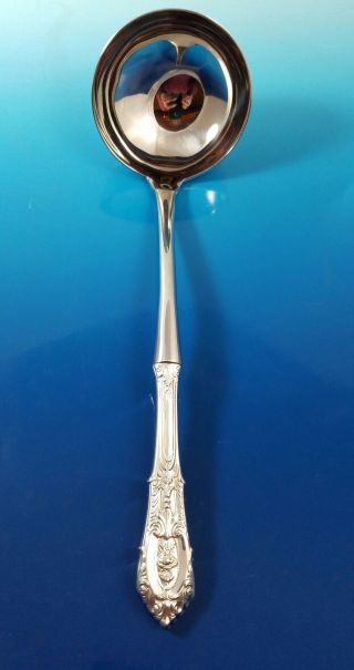 Rose Point By Wallace Sterling Silver Soup Ladle Custom Made