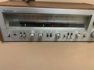 Vintage Technics Fm/am Stereo Receiver Model Sa - 505 Powers On