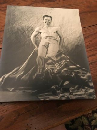 1950’s Vintage Male Model Beefcake Photo 8x9.  5 Kris Studios? Gay Interest 3