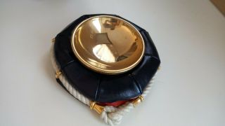 Rare Vintage Gucci Ashtray Trinket Dish Plate Jewellery Holder