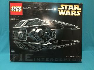 Lego 7181 Star Wars Ultimate Collector Series Tie Interceptor Complete