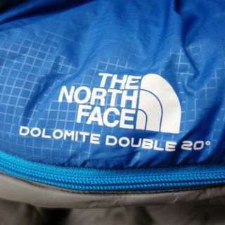 The North Face Dolomite Double 20f Polyester Sleeping Bag For Two Mummy Blue