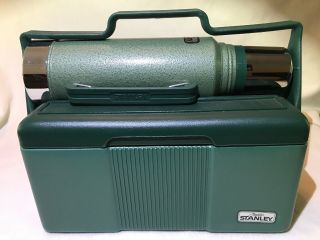 Vintage Aladdin Stanley Thermos A - 944dh / Cooler Lunch Box Combo Set