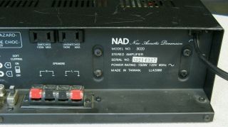 NAD 3020 Vintage 20 Series Integrated Amplifier,  Cleaned and Performance 6