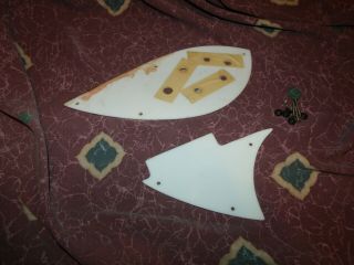 Vintage 1966 Rickenbacker 330 5 4 2 - piece Pickguard Exc Worldwide 2