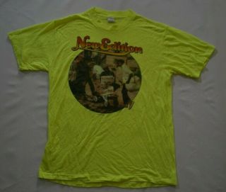Vintage Edition T Shirt 1984 L Concert Bobby Brown Bel Biv Devo Paper Thin