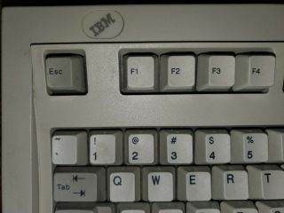 Vintage IBM Model M Space Saver Buckling Spring Clicky Keyboard SSK 1391472 2