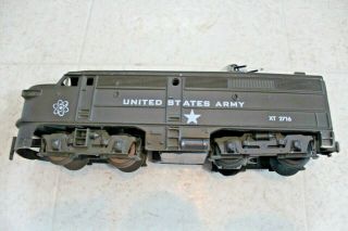 Rare Vintage KMT Kusan US Army Atomic Train O Scale Runs 2