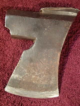 1.  414 kg VINTAGE cond.  SHARP AXE HEAD BILLNÄS / BILLNAS FINLAND FINNISH 3