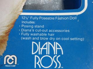 Vintage 1977 Mego Diana Ross Doll 8