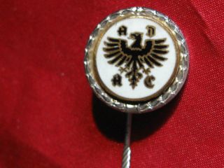 Orig.  Old German Silver Pin Adac Ehrennadel Rare