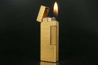Dunhill Rollagas Lighter Neworings Vintage 545