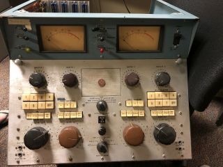 Vintage Rca Radio Station Mixer Bc - 198