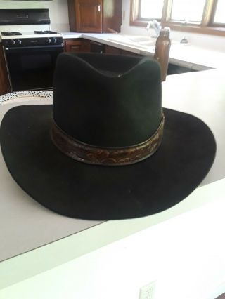 Vintage Stetson cowboy hat size 7 1/8 5