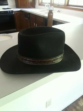 Vintage Stetson cowboy hat size 7 1/8 6