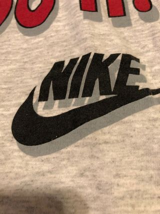 VTG Nike Porky Pig J.  J.  JUST DO IT 93 Looney Tunes T - Shirt Tee Shirt Med 1993 OG 5