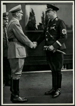 Adolf Hitler,  Cigarette Picture 29,  Printed In 1935