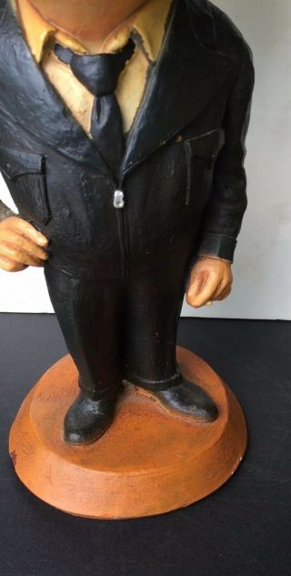 RARE Vintage Ralph Kramden The Honeymooners Esco Chalkware Statue Figure 18 1/2 4