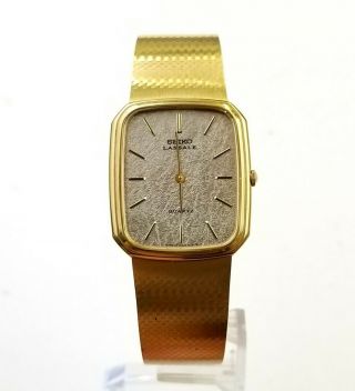 RARE,  UNIQUE Vintage Men ' s Watch SEIKO LASSALE 5930 - 5529 5