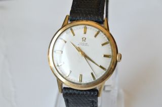 Vintage 1968 Omega Automatic Watch Gold Filled Cal 550