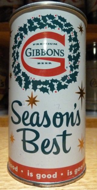 Gibbons " Seasons Best " Christmas Zip Top - Usbc 68 - 18 - Rare - Stunning