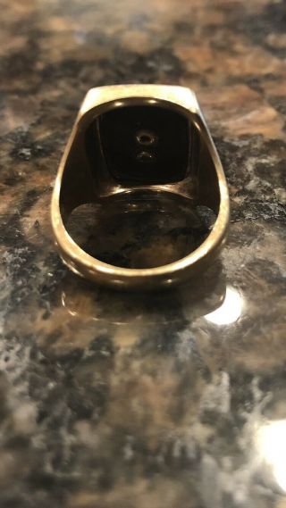 Vintage Sigma Chi 10K Gold Fraternity Ring 2