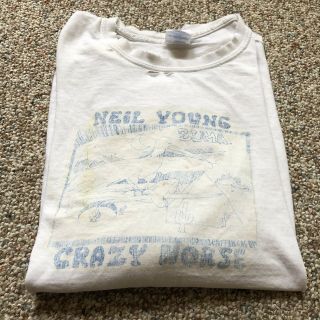 Rare Vintage Neil Young T - Shirt Xl Zuma Crazy Horse Music Tour Wow