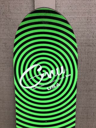 Vintage Gnu Vertigo Snowboard Green