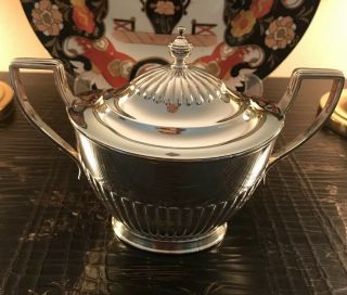 Vintage Tiffany & Co Silver Plated Sugar Bowl? Marked