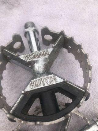 old school bmx Hutch Pedals Rare Torker Redline Jmc Se Cw Elf Vintage Ghp 3