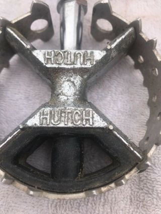 old school bmx Hutch Pedals Rare Torker Redline Jmc Se Cw Elf Vintage Ghp 6