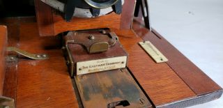 Rare 1890 ' s Kodak No 4 folding box camera Eastman Company Sector plate shutter 3