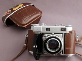 Vintage Kodak Retina Iiic 35mm Film Rangefinder With 50mm F2 Rodenstock Heligon