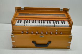 Vintage Harmonium Dehli Sounds Good 9 Stops 42 Keys