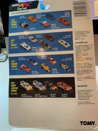 1986 - Vintage Aurora/AFX/Tomy - 1 Porsche/Valvoline - Turbo Cars - H O Slot Car 4