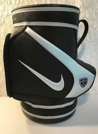 Nike Golf Bag Trash Can Ball Caddy Cox Classic First National Bank Pro AM Vintag 3