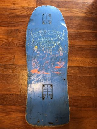 Vintage John Gibson Decisions 1980s Skateboard Thrashed