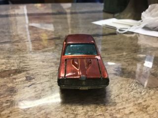 VINTAGE HOT WHEELS REDLINE 1967 CUSTOM COUGAR CANDY ORANGE 6