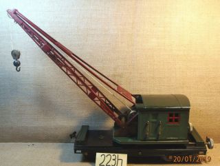 Lionel Vintage Pre War Standard Gauge 219 Crane Car