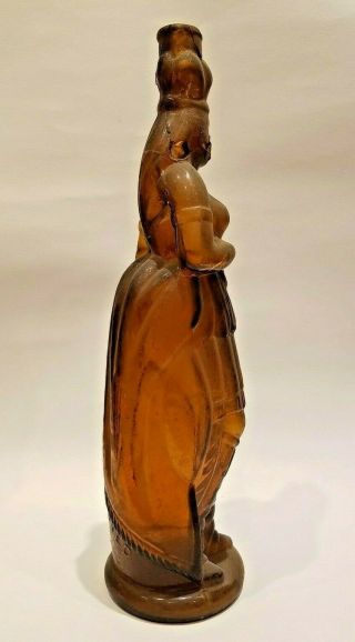 Antique 1868 Brown ' s Celebrated Indian Herb Bitters Amber Glass Bottle 5