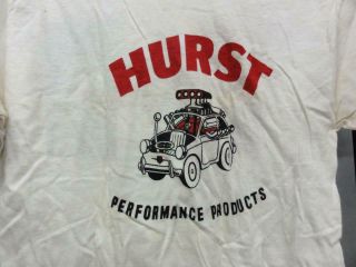 Vintage Drag Racing Shirt Hurst Hot Rod Fiat Med 2