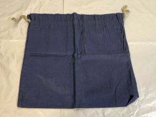 Vtg Usaf Us Red Cross Pow Blue Ditty Bag Canton Ohio Personal Effects Shower Set