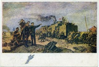 1944 Ww2 Stalin Voroshilov Tsaritsyn Front Civil War In Russia Russian Postcard