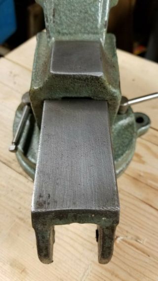 Vintage Baby Bison Vise Poland Machinist Tight No Backlash FPU Vice 63mm Jaw 5