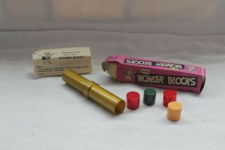 Vintage Wonder Blocks Magic Trick