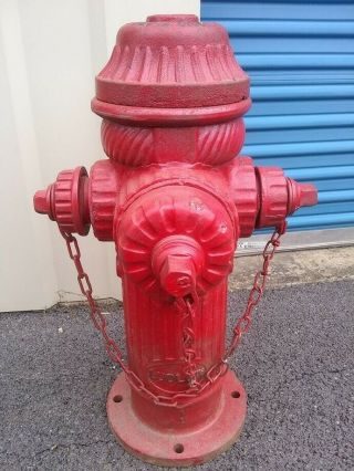 Authentic Vintage Fire Hydrant,  Troy,  Ny,  Color,