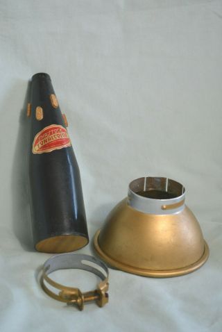 VINTAGE SHASTOCK A12 TONALCOLOR CUP/ STRAIGHT TRUMPET MUTE COMBO COND. 3