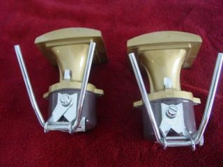 Vintage PIONEER PT - 6 Tweeter Horn Speaker Pair with Chromed Wire Stands - 4