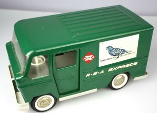 Vintage Buddy L R.  E.  A.  Railway Express Delivery Van Pressed Steel 3