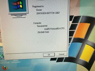 RETRO VINTAGE Dell Windows 98 SE Gaming Computer Pentium 4 512mb RAM 120GB SSD 5